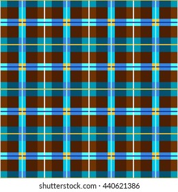 Background seamless, brown and blue-green rectangles, vector. Vector geometric. For the decoration. 