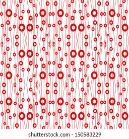 Background of seamless bubble dots pattern 