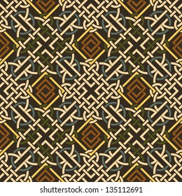 Background seamless celtic pattern