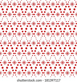 Background of seamless dots pattern