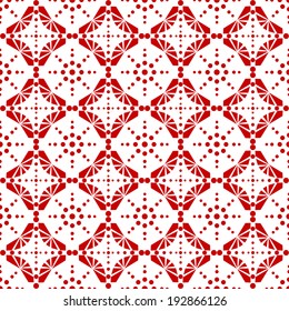 Background of seamless dots pattern