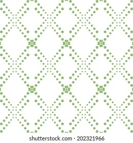 Background of seamless dots pattern
