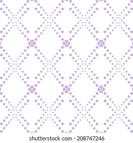 Background of seamless dots pattern