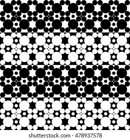 Background of seamless dots pattern