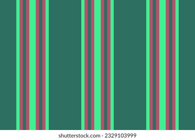Tejidos de fondo sin fisuras de patrón de rayas verticales con un vector de textura de líneas en colores turquesa y rojo.