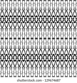 Background of seamless floral pattern