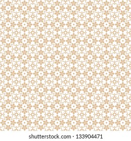Background of seamless floral pattern