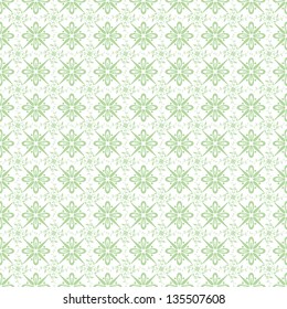 Background of seamless floral pattern