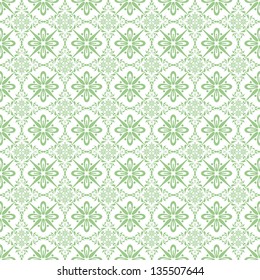 Background of seamless floral pattern