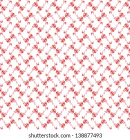 Background of seamless floral pattern