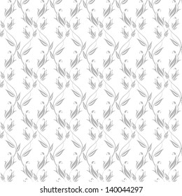 Background of seamless floral pattern