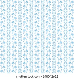 Background of seamless floral pattern