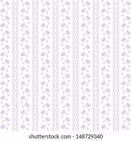 Background of seamless floral pattern