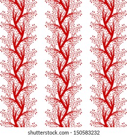 Background of seamless floral pattern