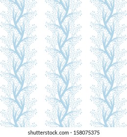 Background of seamless floral pattern