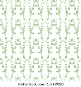 Background of seamless floral pattern
