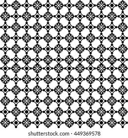 Background of seamless floral pattern