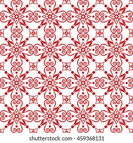 Background of seamless floral pattern