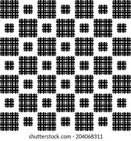 Background of seamless geometric pattern 