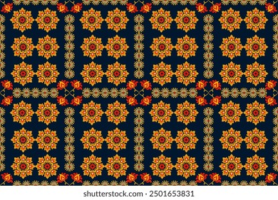 background, seamless geometric pattern, traditional  design for background, carpet, wallpaper, clothing, wrapping, batik, fabric, embroider  fabric.