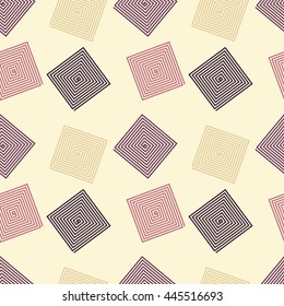 Background of seamless geometric pattern.square pattern
