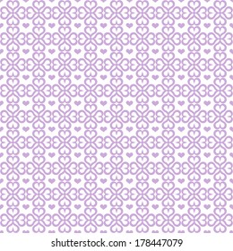Background of seamless heart pattern