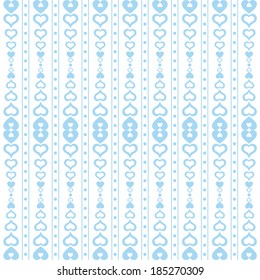 Antecedentes del patrón de corazones sin costura