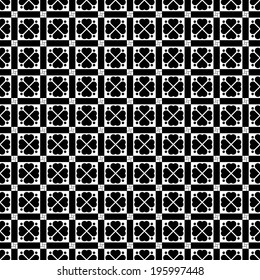 Background of seamless hearts pattern