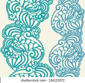 background with seamless lace ornament