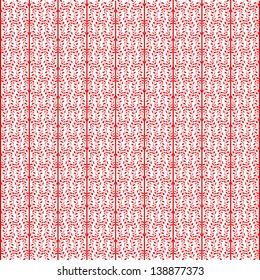 Background of seamless leaves pattern