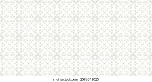 Background seamless pattern based on traditional islamic art.Brown color.Great design for fabric,textile,cover,wrapping paper,background.Average thickness lines.