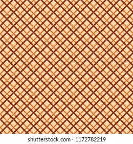 Background with seamless pattern brown diamond