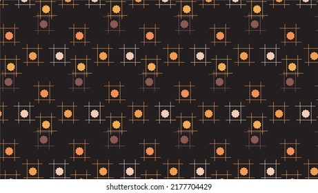 Background seamless pattern with circles.For Collection of seamless dots patterns.