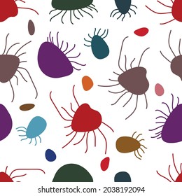 background seamless pattern design, editable file in eps.10