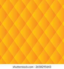 Background seamless pattern gradient yellow orange diamond shaped texture