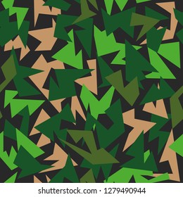 Background Seamless Pattern Modern Camouflage army for the creative use in graphic design