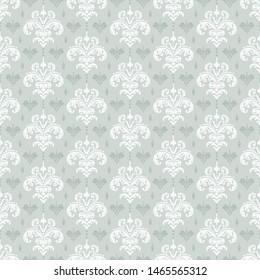background seamless pattern:. Pastel vintage damask floral wallpaper  pattern for your design, vector graphics