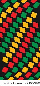 Hintergrund nahtlose Muster rot, grün und gelb Farbe Spin-Kreise.