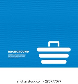 Background with seamless pattern. Shopping Cart sign icon. Online buying button. Triangles texture. Vector