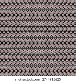 Background with seamless pattern vector