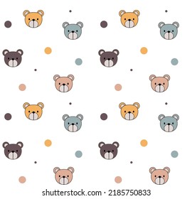 Patrones sin fisuras de fondo con un doodle pastel lindo
