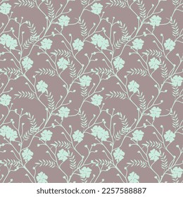 background seamless texture pattern design wallpaper backdrop floral nature fabric leaf illustration summer art spring floral decoration vector vintage plant retro abstract ornament decoration