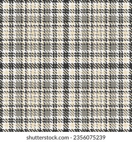 Background seamless texture of tartan vector textile with a pattern check plaid fabric in white and stone grey colors.