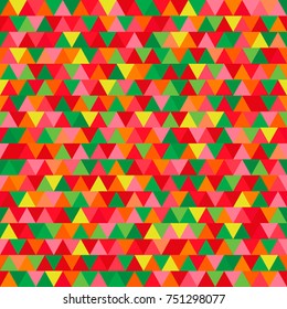 Background. Seamless texture. Triangle pattern. Abstract geometric wallpaper of the surface. Print for  t-shirts and textiles. Greeting cards