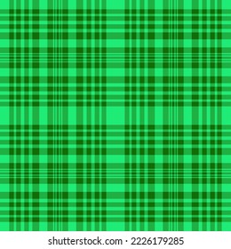 Background seamless vector. Plaid textile texture. Pattern tartan fabric check in green color.