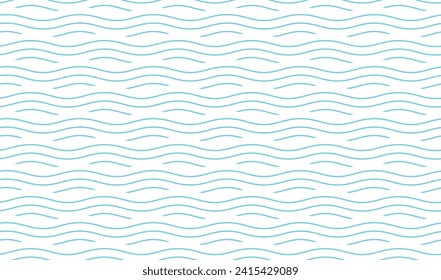 Background with seamless wave pattern