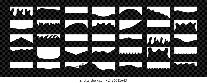 Background section and separator for website design. Isolated vector template for website, app, poster, banner.