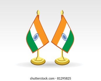 background with set of two indian flag