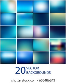 Background. Set.  Background set  for your ideas and works. For Web and Mobile Applications, art illustration template design, business and social media, modern decoration.