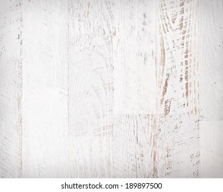 Background of shabby painted wooden plank. Vector illustration